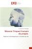 Mesurer l'impact humain de projets
