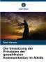 Die Umsetzung der Prinzipien der gewaltfreien Kommunikation im Aikido