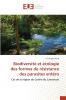 Biodiversité et écologie des formes de résistance des parasites entéro