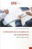 La dimension de la corruption et de la gouvernance
