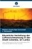 Räumliche Verteilung der Luftverschmutzung in der Stadt Colombo Sri Lanka