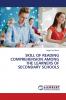 SKILL OF READING COMPREHENSION AMONG THE LEARNERS OF SECONDARY SCHOOLS