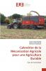 Calendrier de la Mécanisation Agricole pour une Agriculture Durable