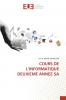 COURS DE L'INFORMATIQUE DEUXIEME ANNEE SA