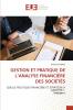 GESTION ET PRATIQUE DE L'ANALYSE FINANCIÈRE DES SOCIÉTÉS