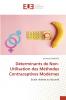 Déterminants de Non-Utilisation des Méthodes Contraceptives Modernes