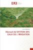 Manuel de GESTION DES EAUX DE L'IRRIGATION