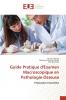 Guide Pratique d'Examen Macroscopique en Pathologie Osseuse