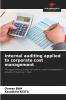 Internal auditing applied to corporate cost management