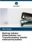 Beitrag lokaler Unternehmer zur Transformation lokaler Volkswirtschaften