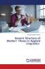 Generic Structure of Masters' Theses in Applied Linguistics