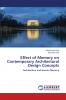 Effect of Memory on Contemporary Architectural Design Concepts