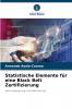 Statistische Elemente für eine Black Belt Zertifizierung