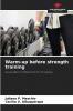 Warm-up before strength training