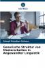 Generische Struktur von Masterarbeiten in Angewandter Linguistik