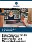 Bedarfsanalyse für die Einführung von Doktoranden- und Masterstudiengängen