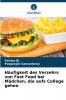 Häufigkeit des Verzehrs von Fast Food bei Mädchen die aufs College gehen