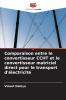 Comparaison entre le convertisseur CCHT et le convertisseur matriciel direct pour le transport d'électricité