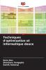 Techniques d'optimisation et informatique douce
