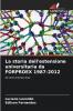 La storia dell'estensione universitaria da FORPROEX 1987-2012