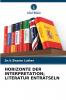 HORIZONTE DER INTERPRETATION