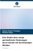 Eine Studie über einige peristaltische Strömungen durch Kanäle mit durchlässigen Wänden