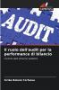 Il ruolo dell'audit per la performance di bilancio