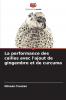 La performance des cailles avec l'ajout de gingembre et de curcuma