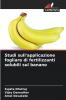 Studi sull'applicazione fogliare di fertilizzanti solubili sul banano