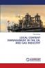 LOCAL CONTENT MANAGEMENT IN THE OIL AND GAS INDUSTRY