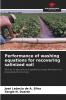 Performance of washing equations for recovering salinized soil