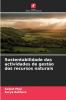 Sustentabilidade das actividades de gestão dos recursos naturais