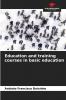 Education and training courses in basic education