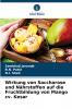Wirkung von Saccharose und Nährstoffen auf die Fruchtbildung von Mango cv. Kesar