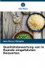 Qualitätsbewertung von in Ruanda eingeführten Reissorten