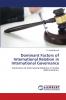 Dominant Factors of International Relation in International Governance