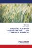 BREEDING FOR HIGH TEMPERATURE AND COLD TOLERANCE IN WHEAT