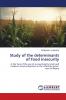 Study of the determinants of food insecurity