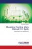 Chemistry Practical Work Manual First Cycle