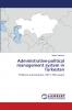 Administrative-political management system in Turkestan