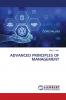 ADVANCED PRINCIPLES OF MANAGEMENT