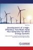 Development of a High-Efficiency Two-Rotor Axial Flux Generator for Wind Energy Systems