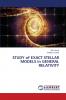 STUDY of EXACT STELLAR MODELS in GENERAL RELATIVITY