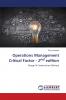 Operations Management Critical Factor - 2nd edition