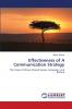 Effectiveness of A Communication Strategy