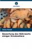 Bewertung des Nährwerts einiger Krustentiere