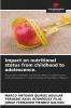 Impact on nutritional status from childhood to adolescence.