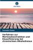 Verfahren zur Merkmalsextraktion und Klassifizierung bei chronischem Alkoholismus
