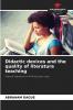 Didactic devices and the quality of literature teaching