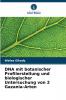 DNA mit botanischer Profilerstellung und biologischer Untersuchung von 2 Gazania-Arten
